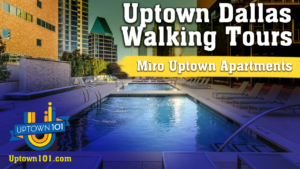 Miro Apartments | Uptown Dallas Apartments | PRETTY POOL!  | Tour Pt 5