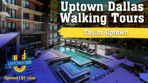 The Taylor Uptown |  Uptown Dallas | Love the Sky Lounge! - Tour Pt 11